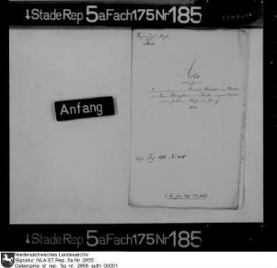 Anzeige des Zoll- und Akziseeinnehmers Heinrich Krohn in Ottersberg gegen die Hausleute Hinrich Windeler in Nartum und Harm Königke in (Kirch-)Timke vom November 1680 wegen hinterzogenen Zolls von Mehl und Honig, mit nachfolgendem Regierungsbescheid für Krohn