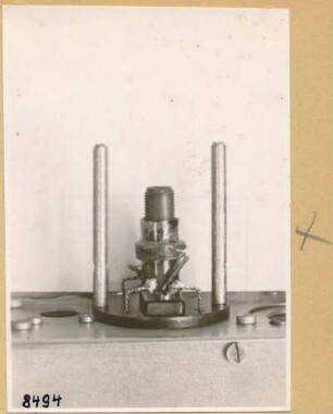 Spektrometer Baustein; Foto 1953