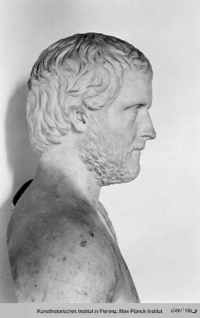 Männliche Büste (angeblich: Ovid)