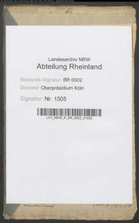 Kreiseinteilung Köln.