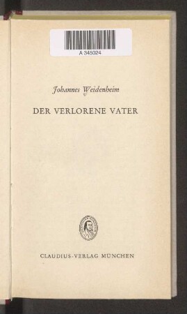 Der verlorene Vater