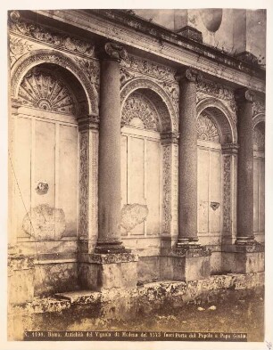 Vigna di Papa Giulio, Rom: Fassadendetail