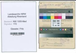 Entnazifizierung Fritz Gieseler , geb. 22.02.1897 (Stadtarzt)