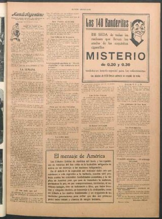 El mensaje de América