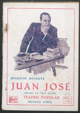 [Retrato de] Joaquín Dicenta