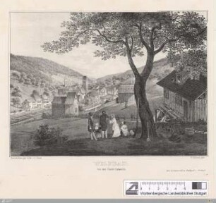 Wildbad von der Nord=Ostseite