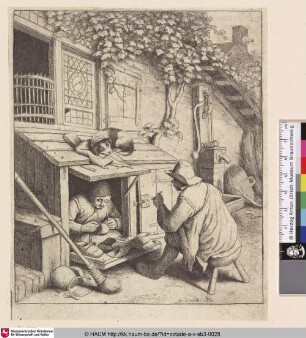 [Der Schuhflicker; The cobbler; Le savetier]
