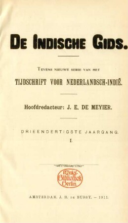 33,1.1911: De indische gids