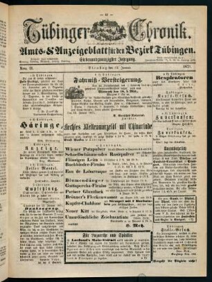 41-60, 17. Januar (Nro. 11) - 22. Januar (Nro. 15)