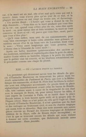 XIII. Où l'auteur prend la parole