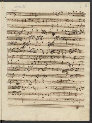 Sonaten. Auszüge; vl, pf; F-Dur; MWV Q 7