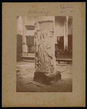 Franziskanerkirche, Rothenburg/Tauber: Doppelgrabmal Hans u. Margarethe von Peulendorf