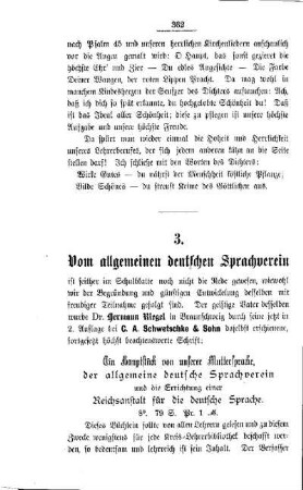 Vom allgemeinen deutschen Sprachverein