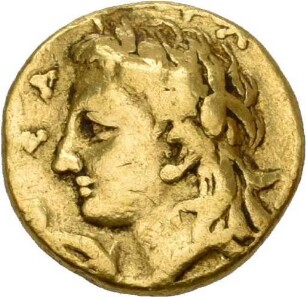 Hekte aus Tarent (Apulien) mit Darstellung des Apollon