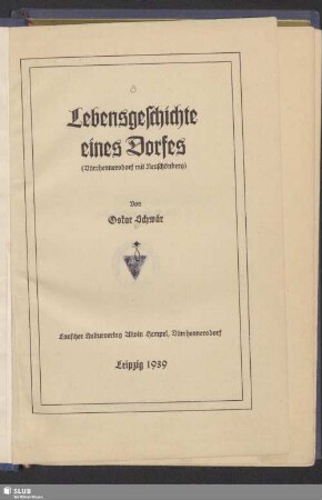 Lebensgeschichte eines Dorfes (Dürrhennersdorf mit Neuschönberg)