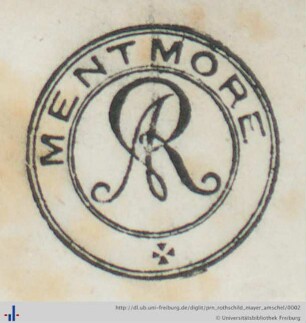 Stempel (Aus: UB Freiburg, NB 1/182).