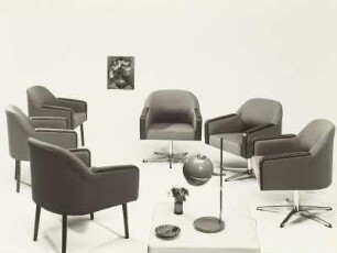Sessel (Modell EW 567/3) : Sechs Sessel (1977; VEB Möbelkombinat Wi-We-Na)