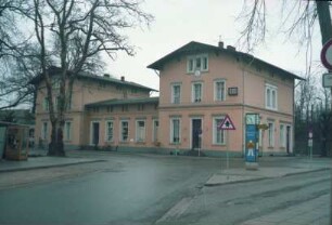 Bahnhofstraße: Bahnhofsgebäude: Straßenfront