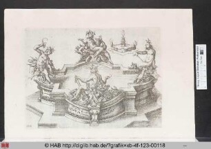 [Brunnen mit vier Flussgottheiten. Band III.]
