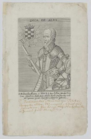 Bildnis des Ferdinandus Aluarus á Toleto