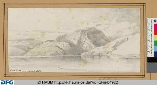Gebirgslandschaft mit See