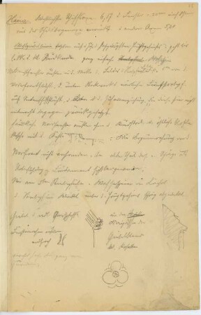 Zisterzienserkloster, Haina: Details (aus: Skizzen- und Fotoalbum 2)