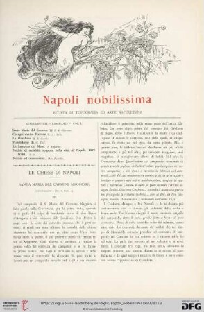 1: Le chiese di Napoli