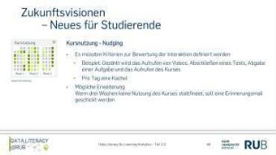 Data Literacy für Learning Analytics (Teil 6/6)