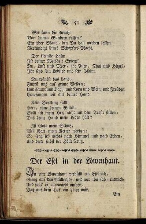 Der Esel in der Löwenhaut. - Der Informator.