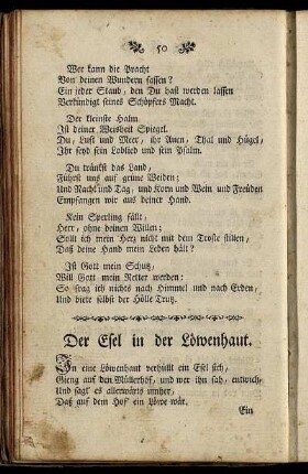 Der Esel in der Löwenhaut. - Der Informator.