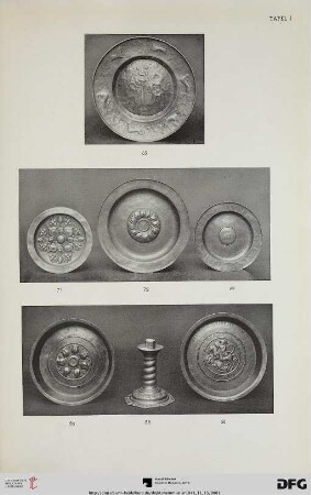 Tafel I-LXXIV