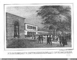 Arcadenbau und Conversationssaal in Kissingen
