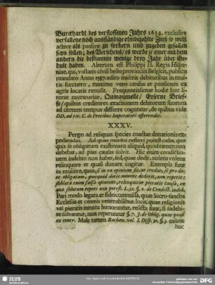 XXXV. (6.) Solutio indebiti, cujus repetitio non datur