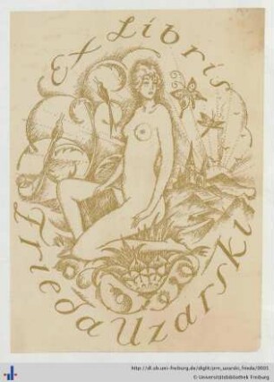 Exlibris (Aus: UB Freiburg, TM 87/291).