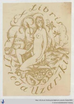 Exlibris (Aus: UB Freiburg, TM 87/291).