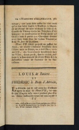 361-376, Louis de Baviere