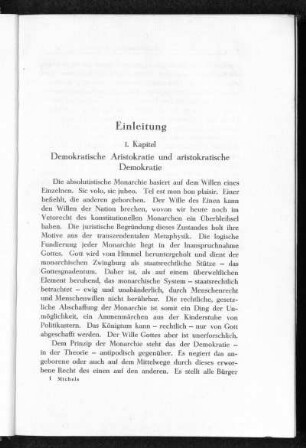 Demokratische Aristokratie und aristokratische Demokratie
