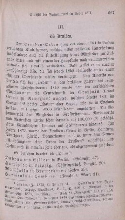 III. Die Druiden.