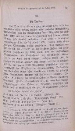 III. Die Druiden.