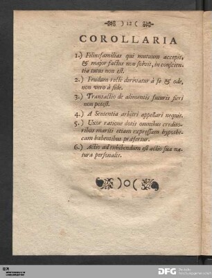 Corollaria.