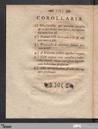 Corollaria.
