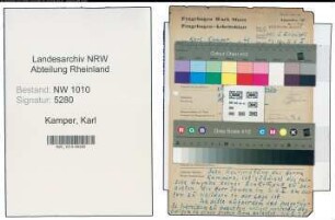 Entnazifizierung Karl Kamper , geb. 31.07.1898 (Autohandel)