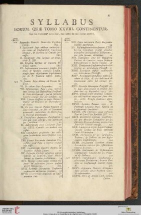 Syllabus eorum