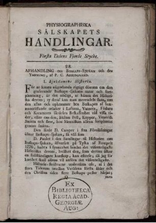 Första Delens Fjerde Stycke.