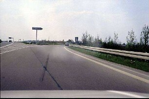 Einfahrt in Tangente (Ulm Richtung München)
