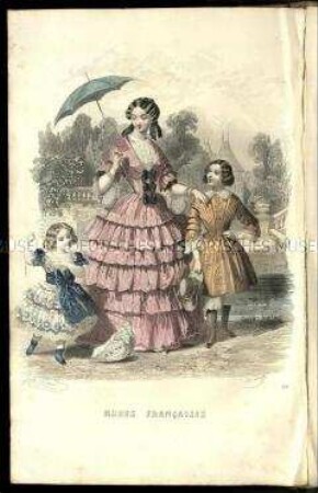 Modezeitschrift für Damen. Jahrgang 1851, Juli bis Dezember