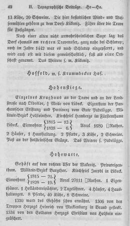Hohenwarte.