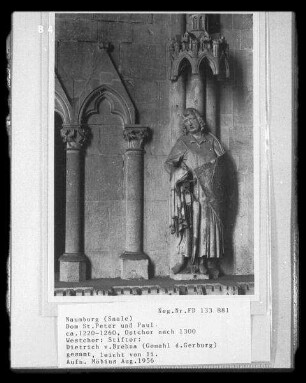 Stifterfigur: Dietrich von Brehna