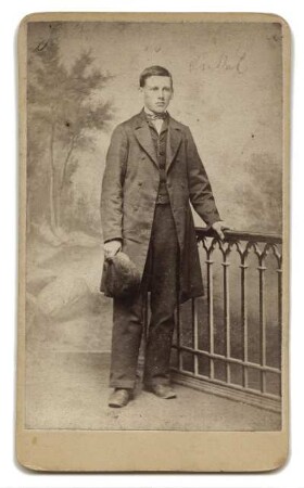 Foto eines Mannes : Foto muža: Jakub Rebiš (1849-1927)