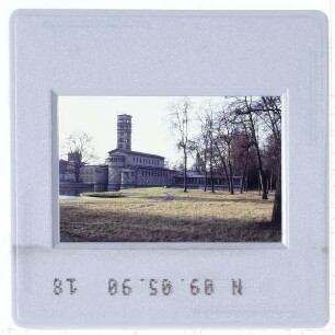 Potsdam, Sanssouci,Potsdam, Sanssouci Friedenskirche : Friedenskirche von Nord-Ost